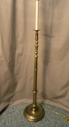 3828m vtg floor lamp satin - 3828m, 58"